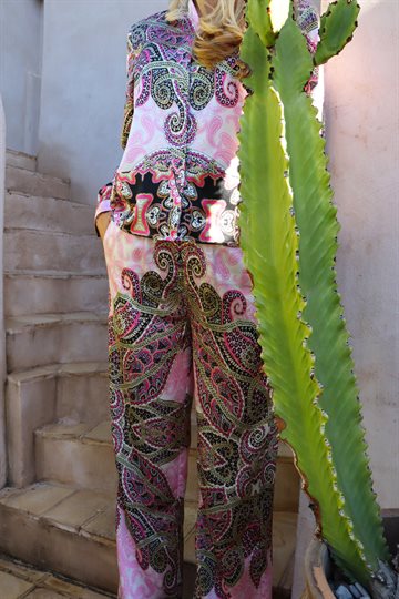Liberté - Hope Pants - Pink Scarf